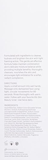 Limpiador facial para piel combinada