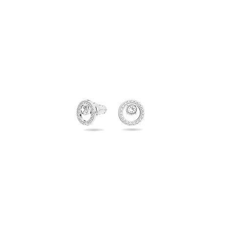 Aretes pequeños con forma de círculo para mujer