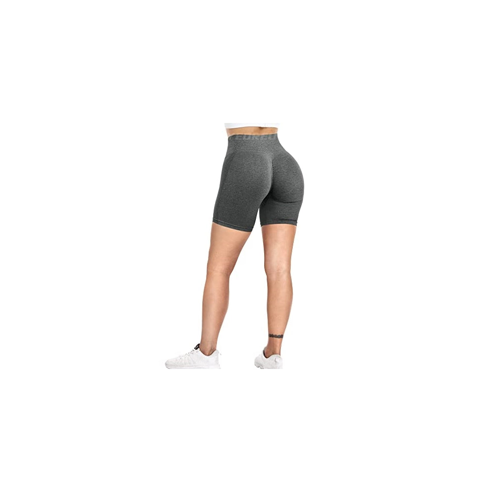 Shorts cortos de entrenamiento sin costuras talla L