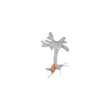 peluche célula cerebral (neurona) Gris