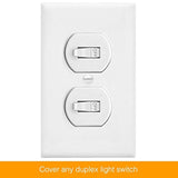 enerlites Duplex placa de pared de salida, 1 - 4
