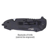 Cuchillo de bolsillo grabado