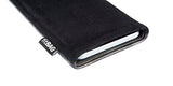 fitBAG Fusion - Funda a medida para Samsung Galaxy S22 Ultra, fabricada en Alemania, funda fina de piel de napa con forro de microfibra para limpieza de pantallas