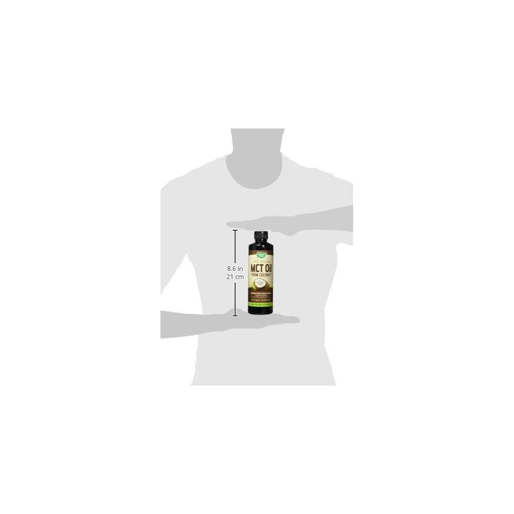 Suplemento Aceite MCT orgánico de coco  sin OMG sin gluten