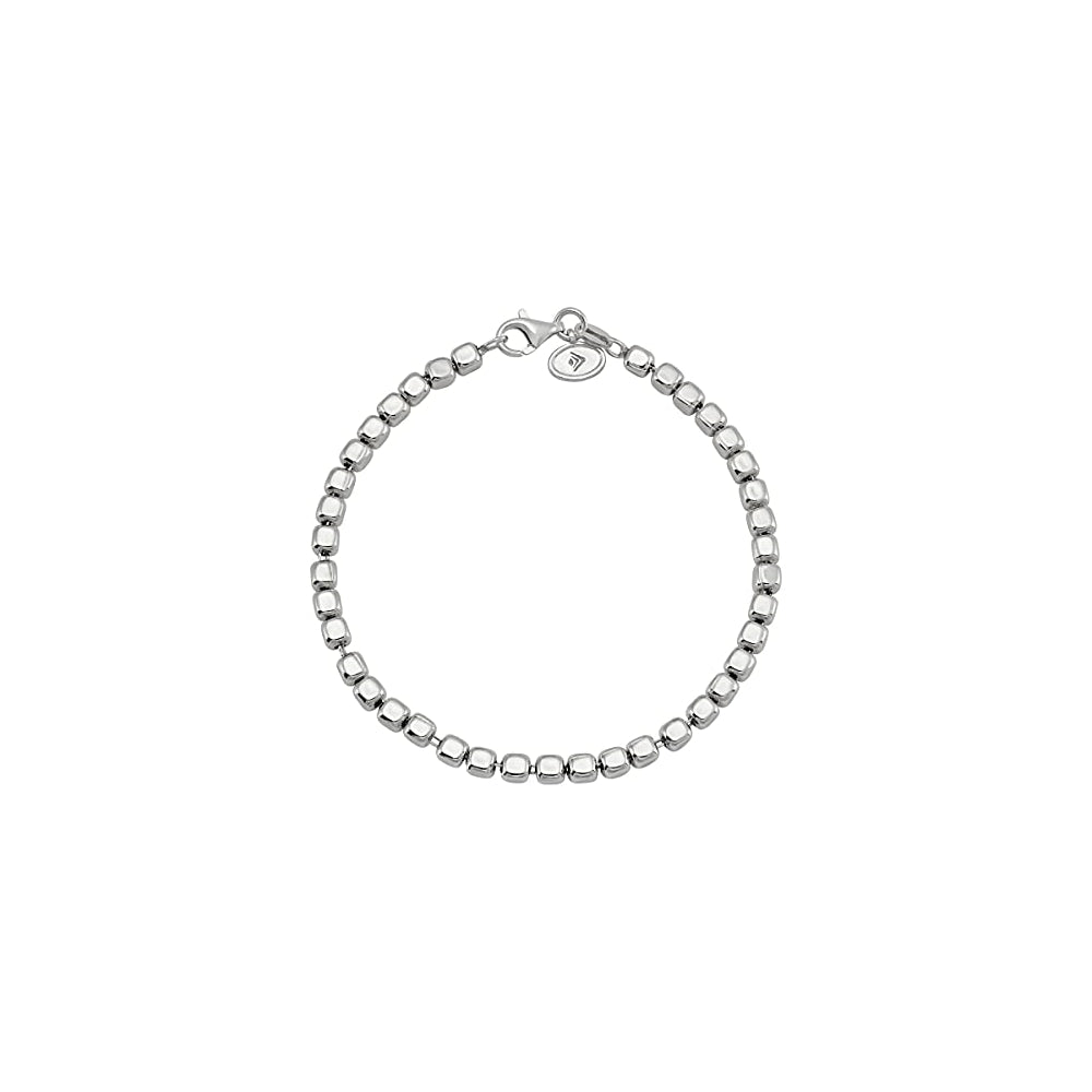 Pulseras y tobilleras Brazalete de cuentas en plata de ley