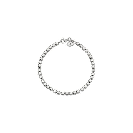 Pulseras y tobilleras Brazalete de cuentas en plata de ley
