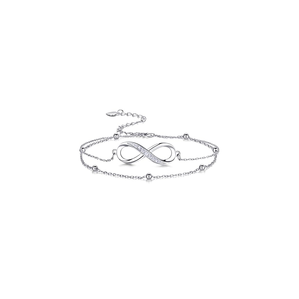 Pulseras para mujer de plata de ley 925 con forma