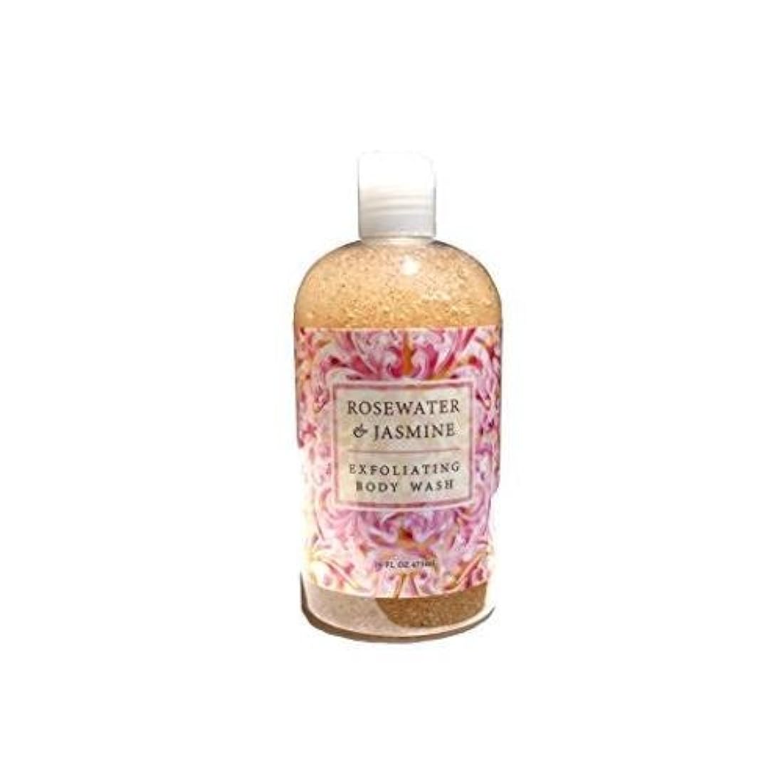 Greenwich Bay Rosewater jazmín Exfoliante lavado de cuerpo