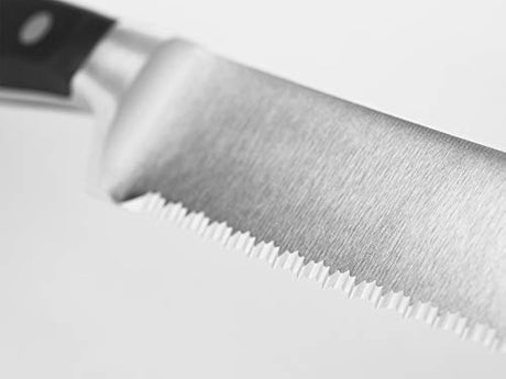 Wüsthof Cuchillo de sierra para pan, acero de carbono