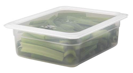 Bandeja de polipropeno transparente para alimentos