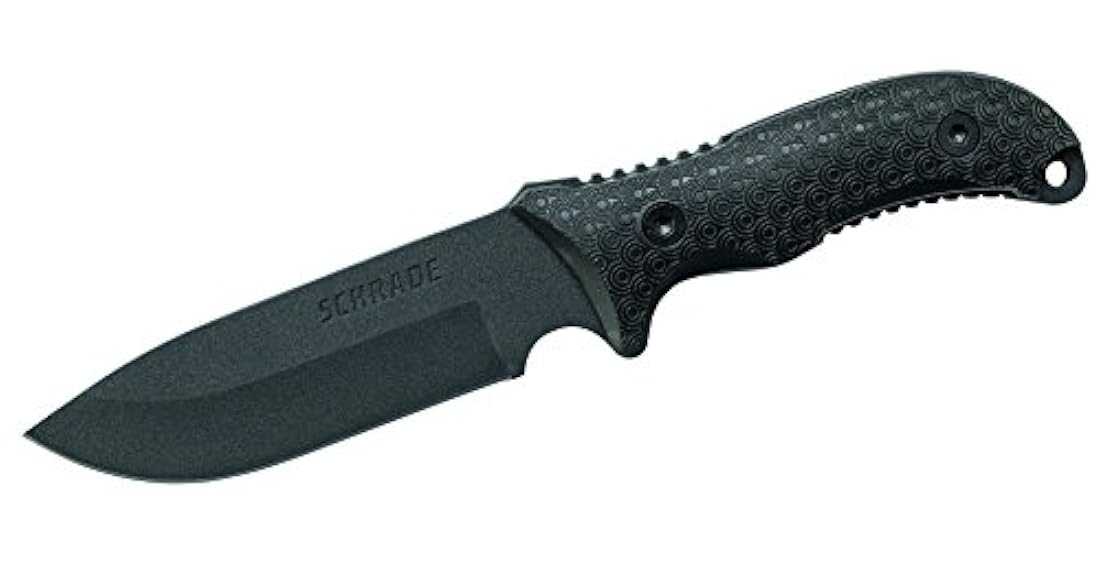 Cuchillo de hoja fija de acero inoxidable con punta de caída