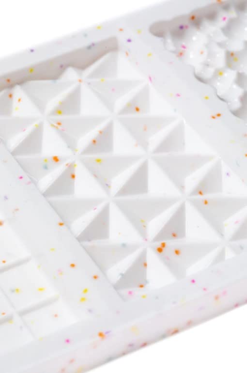 Molde de Chocolate Fancy Sprinkles, Silicona, 3 Cavidades