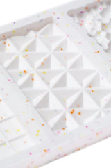 Molde de Chocolate Fancy Sprinkles, Silicona, 3 Cavidades
