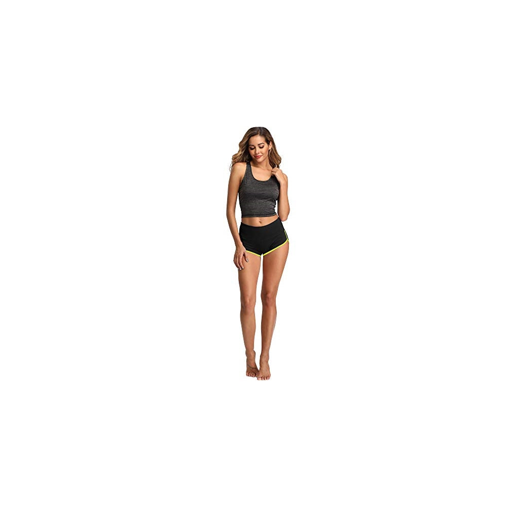 Shorts  de entrenamiento para mujer talla XS Negro