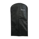 Portatrajes negro personalizado con cremallera  1 pieza