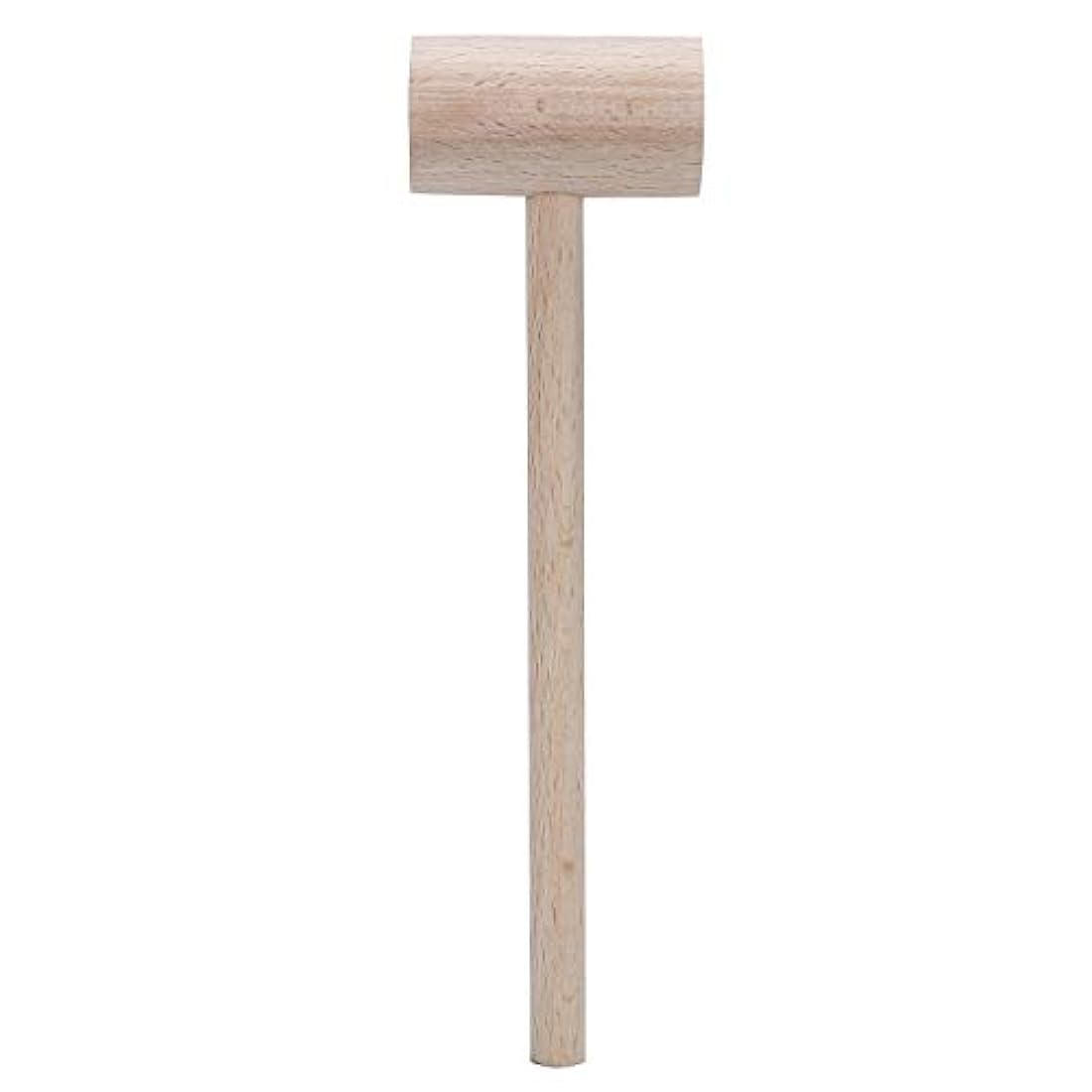 6 mazos de madera maciza natural de concha, madera de haya.