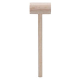 6 mazos de madera maciza natural de concha, madera de haya.