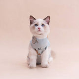 TRAJE de recuperación de gatos después de la cirugía, alternativa de cuello E para cono de mascota, banda quirúrgica profesional elástica para cachorros, gatitos, heridas abdominales, daños en la piel/destete