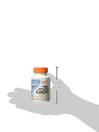 Doctor's Best High Absorption CoQ10 BioPerine, Vegetariano