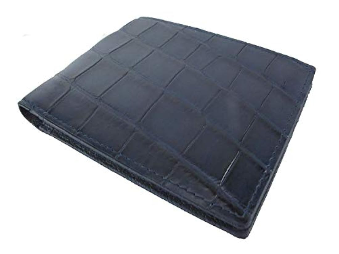 Cartera de piel de cocodrilo genuina piel  suave y delgada