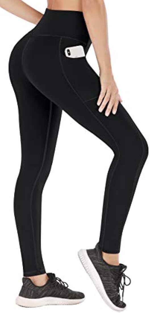 Heathyoga - Leggings de invierno con forro polar mujer