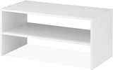 Organizador apilable con estantes - 2 niveles, modelo Whitmor
