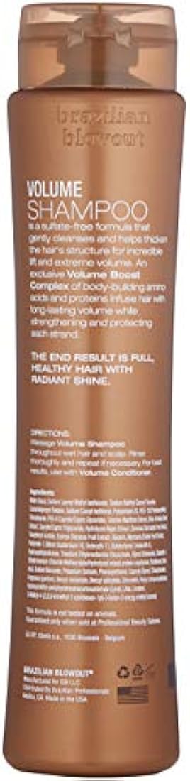 Champú de volumen de BLOWOUT BRASILEÑO de 325 ml.