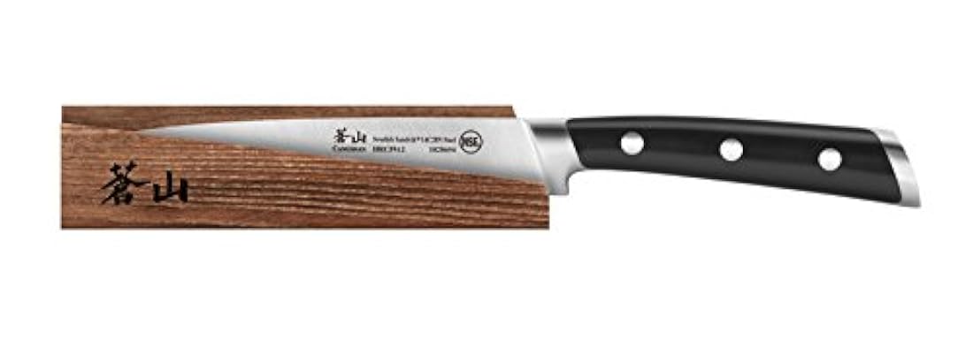 Acero Forjado cuchillo y madera