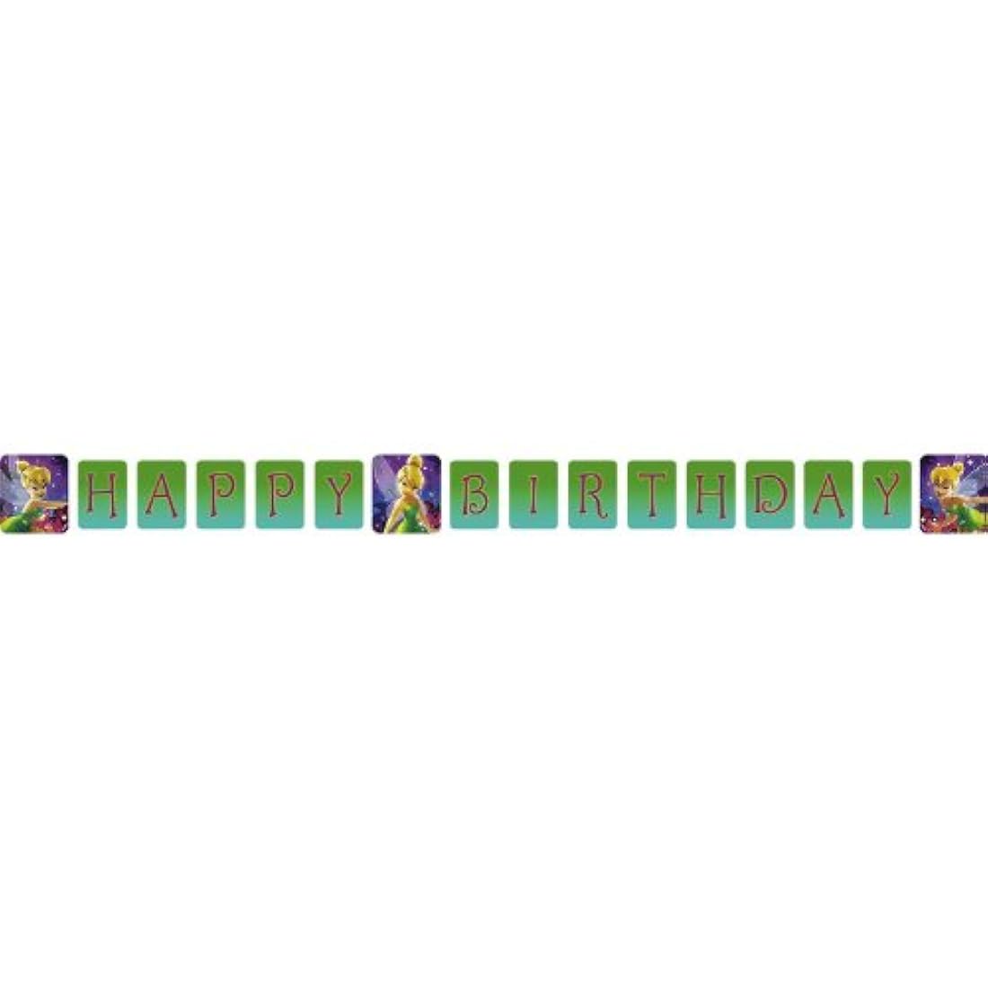 Tinker Bell Carta Banner 8 pies