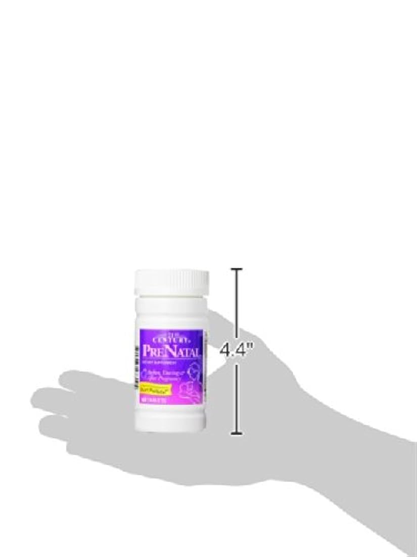 Pastillas prenatales del siglo XXI, 60 unidades (Paquete de 2)
