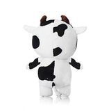 Muñecas de peluche con diseño de vaca sonriente, 10.0 in