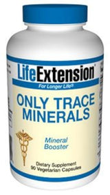 Life Extension Only Trace Minerals, 90 cápsulas vegetarianas