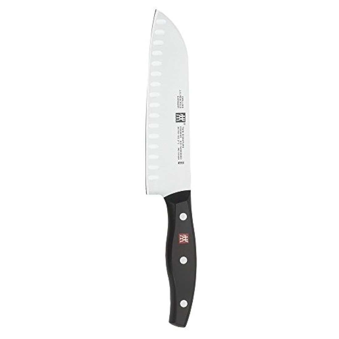 Cuchillo Santoku de borde hueco, 7 pulgadas, acero