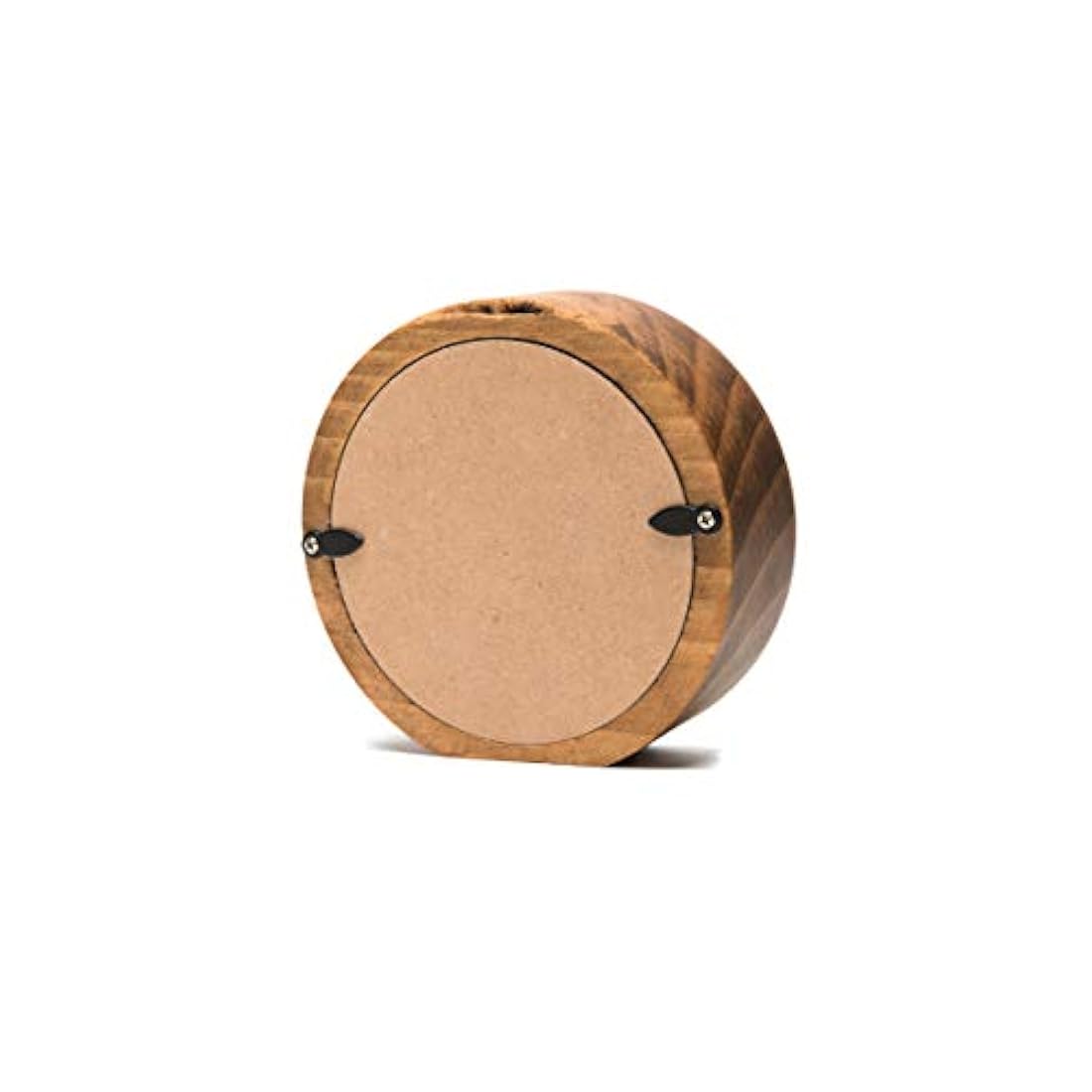 Reloj analógico de mesa y escritorio de madera