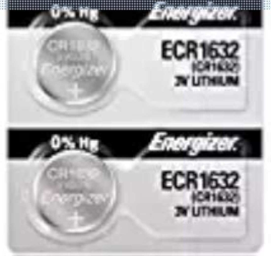 Batería de litio Energizer CR1632 3 V (2 baterías por pack)
