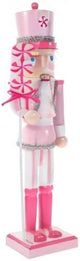Figuras de soldado navideño, decoraciones de Navidad, 14 pulgadas