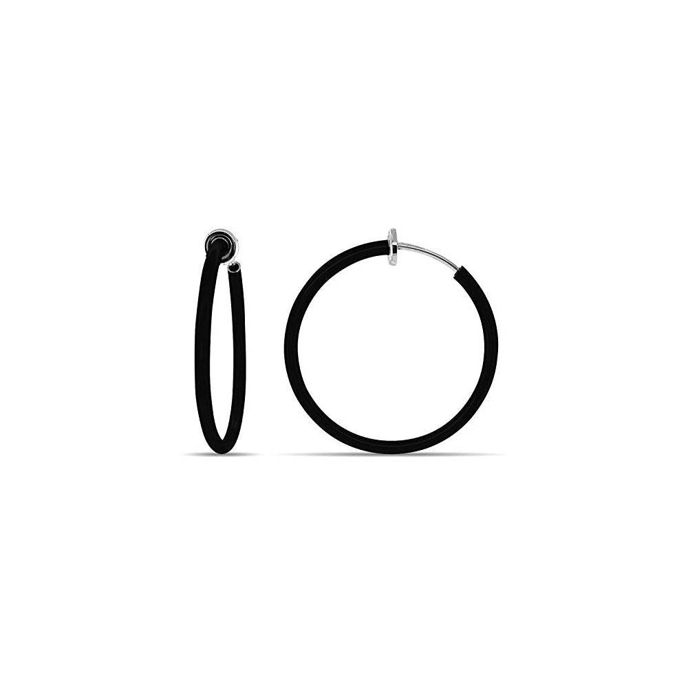 Aretes de arracadas para mujer sin perforaciones