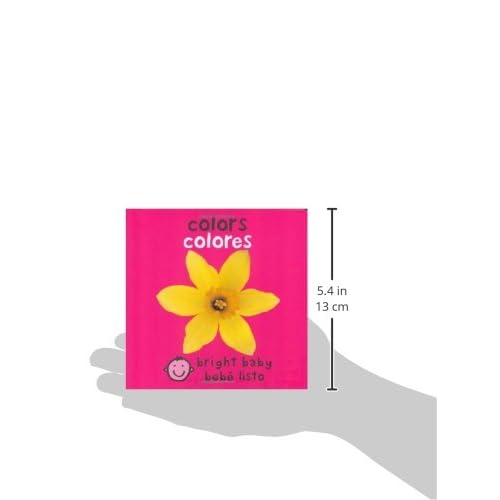 libro Colores bilingües brillantes para bebés