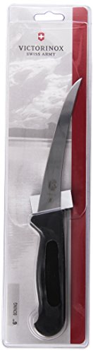 cuchillo curvo Pro de 6 pulgadas con hoja semi rígida