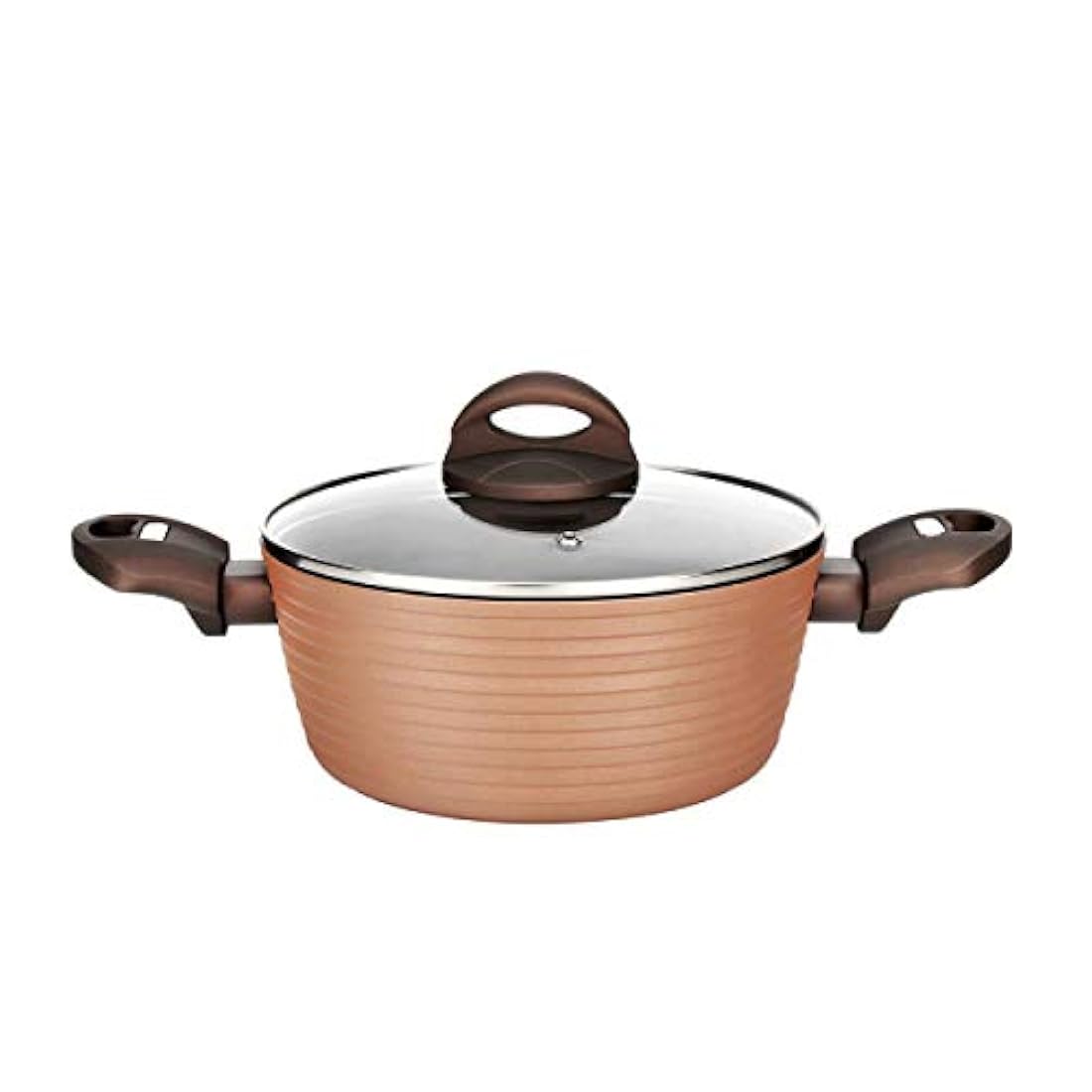 Olla para horno holandesa con tapa NUTRICHEF PRTNCCW12BRWDOP