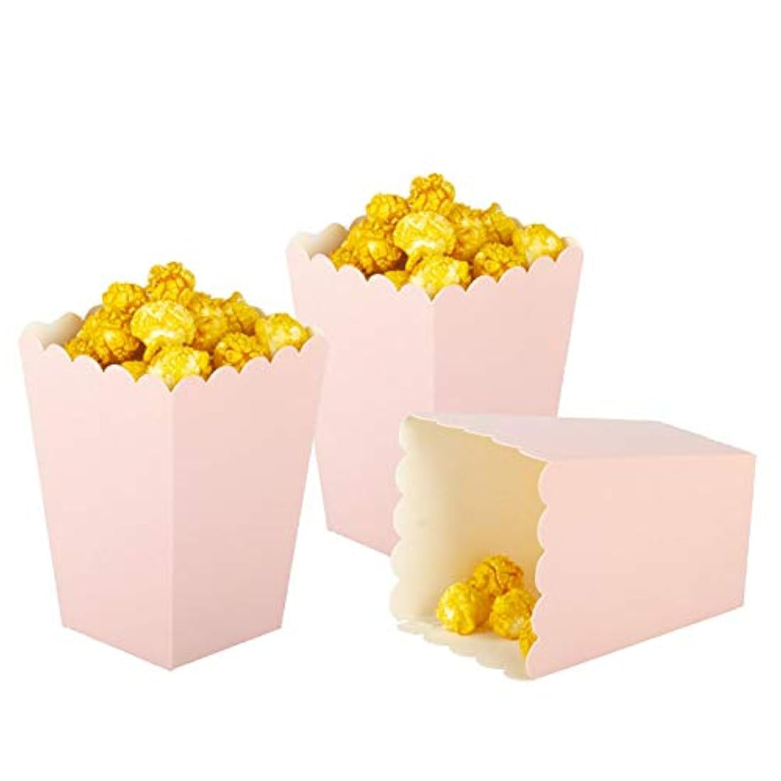Caja de palomitas de maíz (24 unidades), color rosa