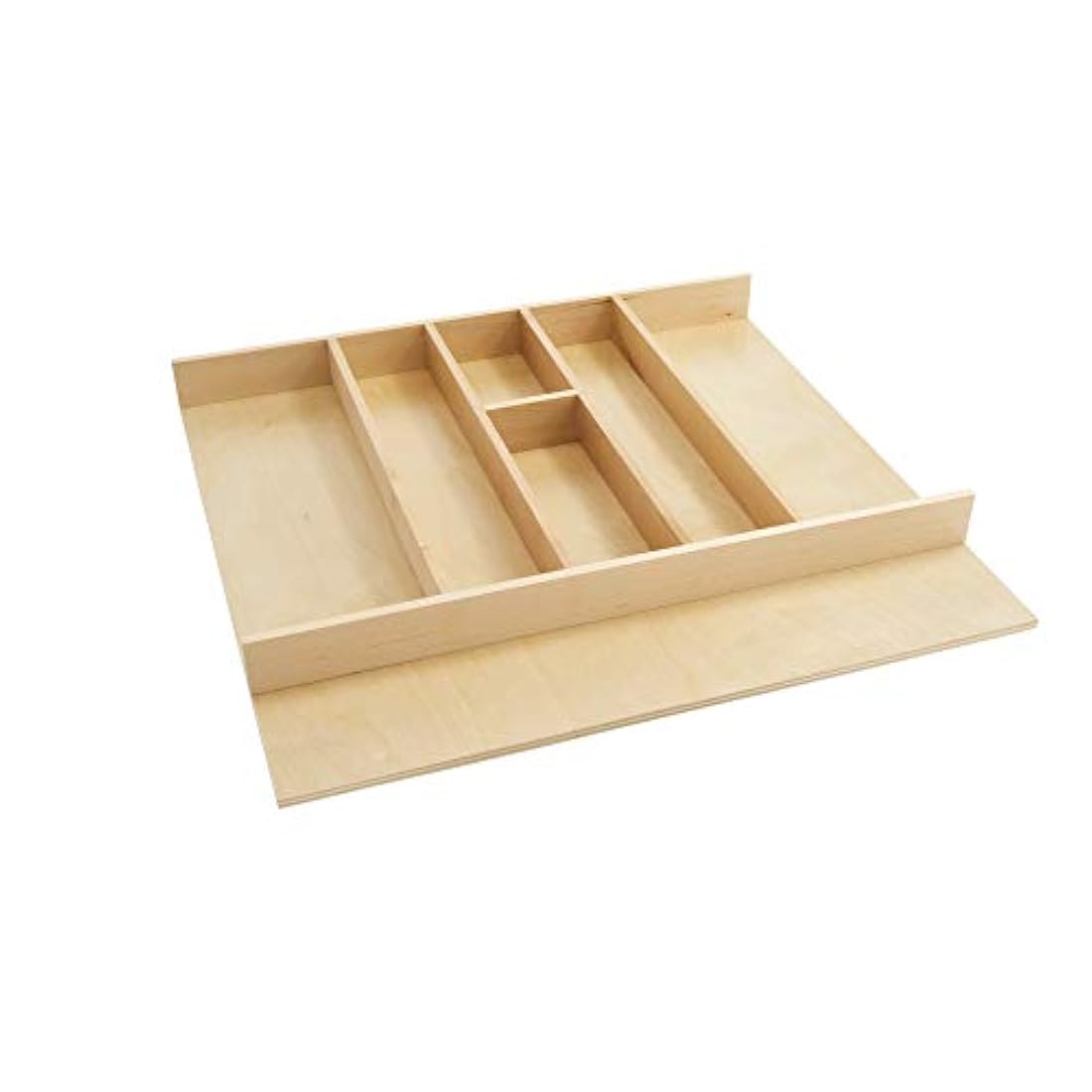 Rev-A-Shelf - Bandeja de madera poco profunda, Madera, Rojo