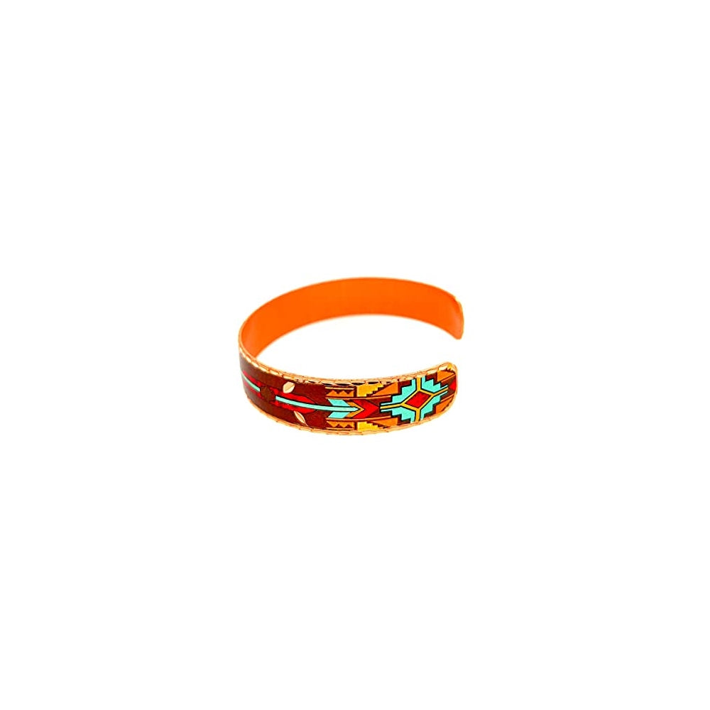 Pulseras y tobilleras de punta de flecha de cobre ajustables