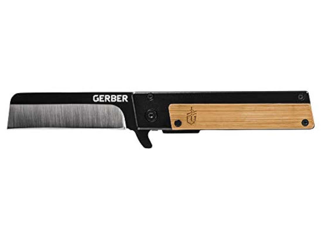 Gerber - Cuchillo cuadrado borde recto con clip de bolsillo