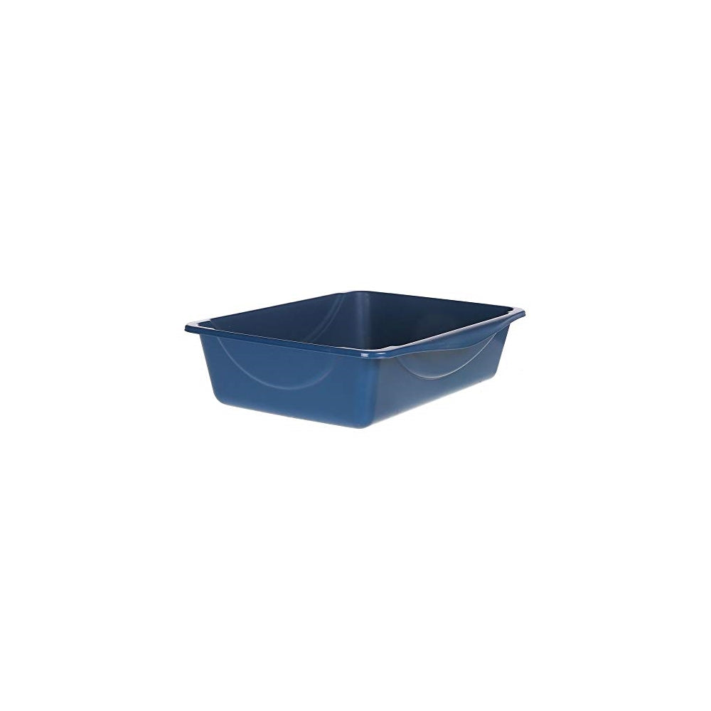 Caja de arena para gatos tamaño pequeño color gris