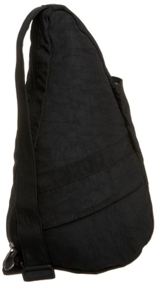 Mochila con cremallera color negro, Marca AmeriBag