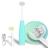 Cepillo de dientes sónico triple para niños