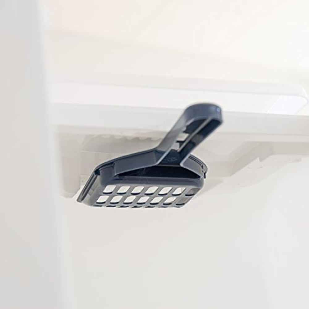 Caja de arena con capucha Jumbo IRIS con cuchara, azul marino