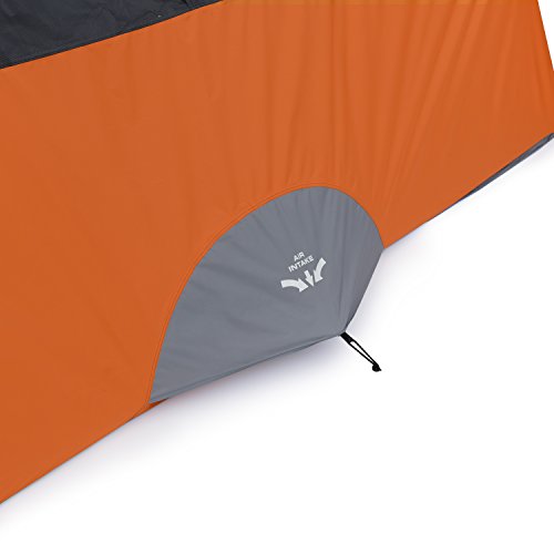 Carpa de cabina de pared recta para 10 personas