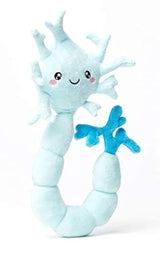 Peluche diseño neurona de célula cerebral/Azul.Nerdbugs